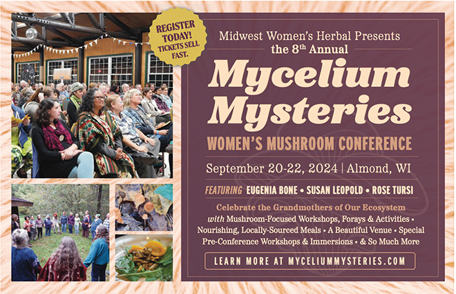 Mycelium Mysteries Women's Mushroom Conference